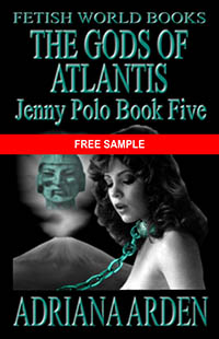 The Gods of Atlantis : Jenny Polo Book 5 cover design for the book entitled The Gods of Atlantis : Jenny Polo Book 5