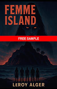 Femme Island cover design for the book entitled Femme Island
