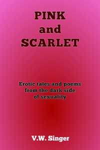 cover design for the book entitled Pink and Scarlet